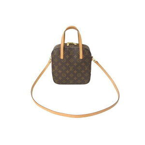 Louis Vuitton Monogram Spontini Handbag Brown